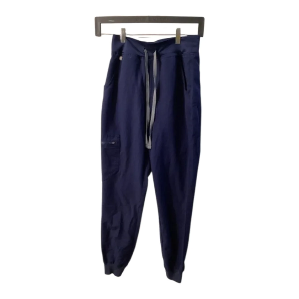 Figs Navy Blue Jogger scrub pants‎ Technical Collection XS